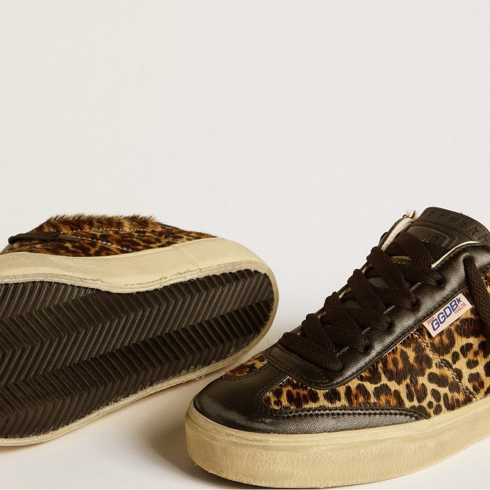 Golden Goose Leopard Soul Star in leopard-print pony skin - Picture 2 of 6